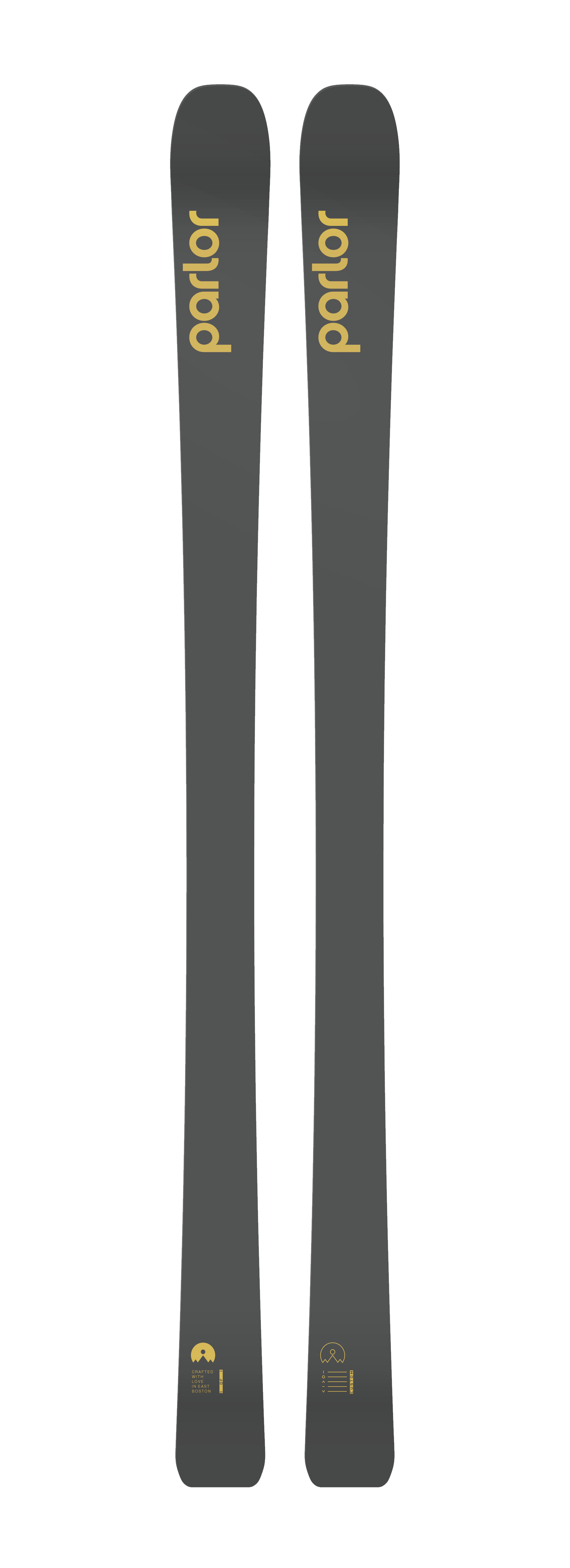 Carving ski