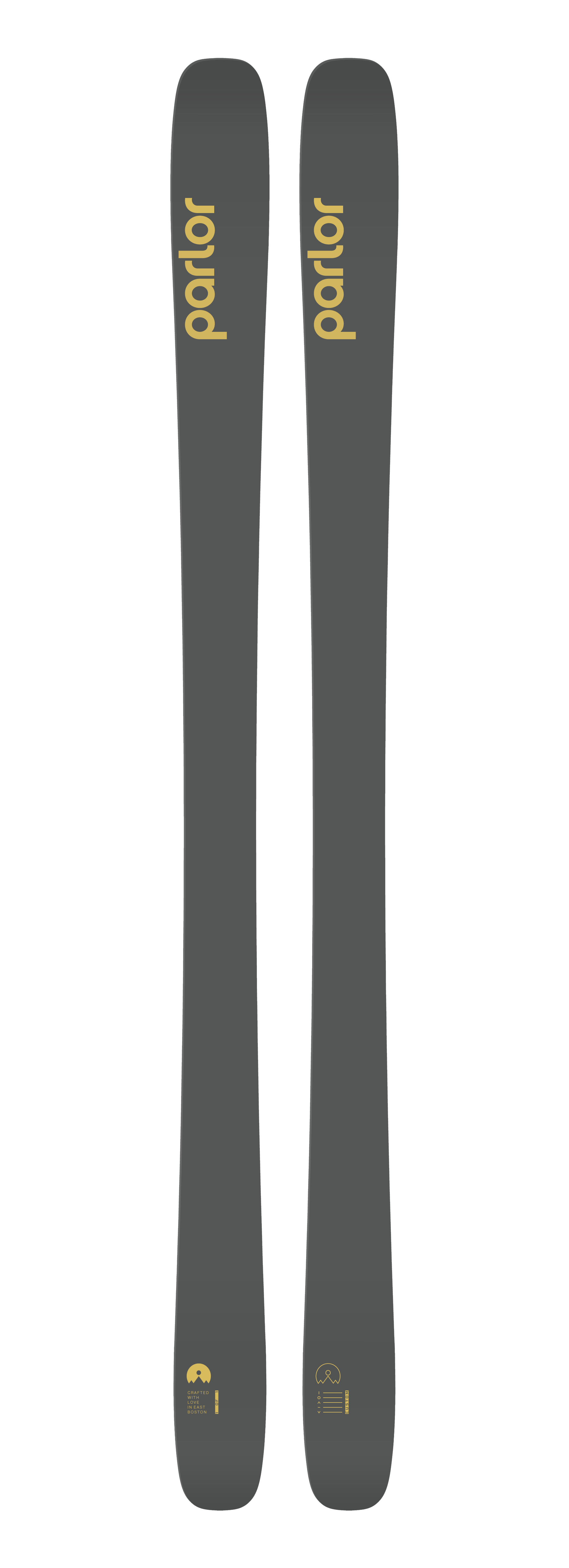 Telemarking ski