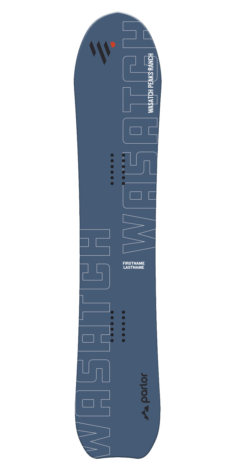 Parlor Snowboards for Wasatch Peaks Ranch