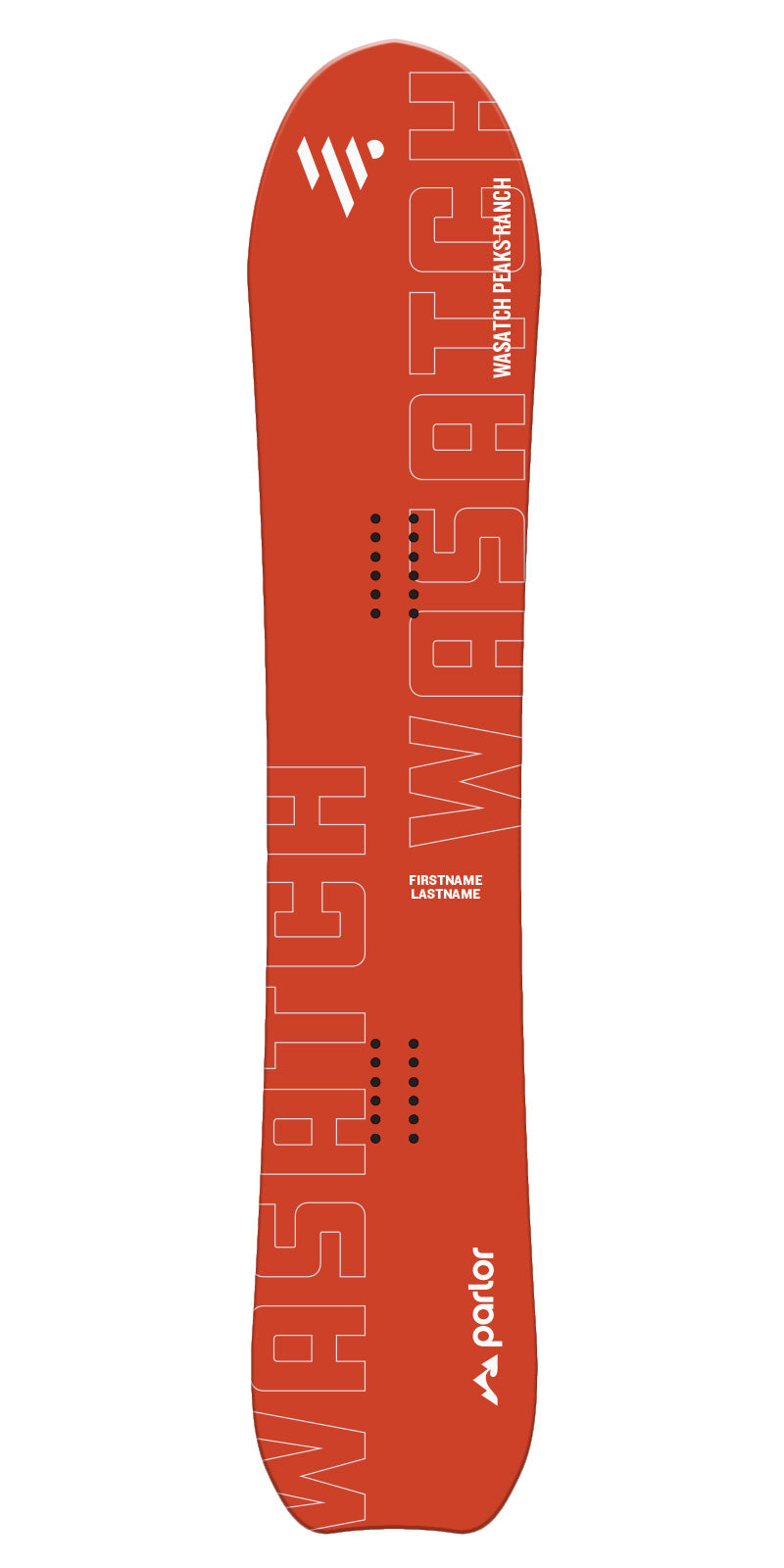 Parlor Snowboards for Wasatch Peaks Ranch