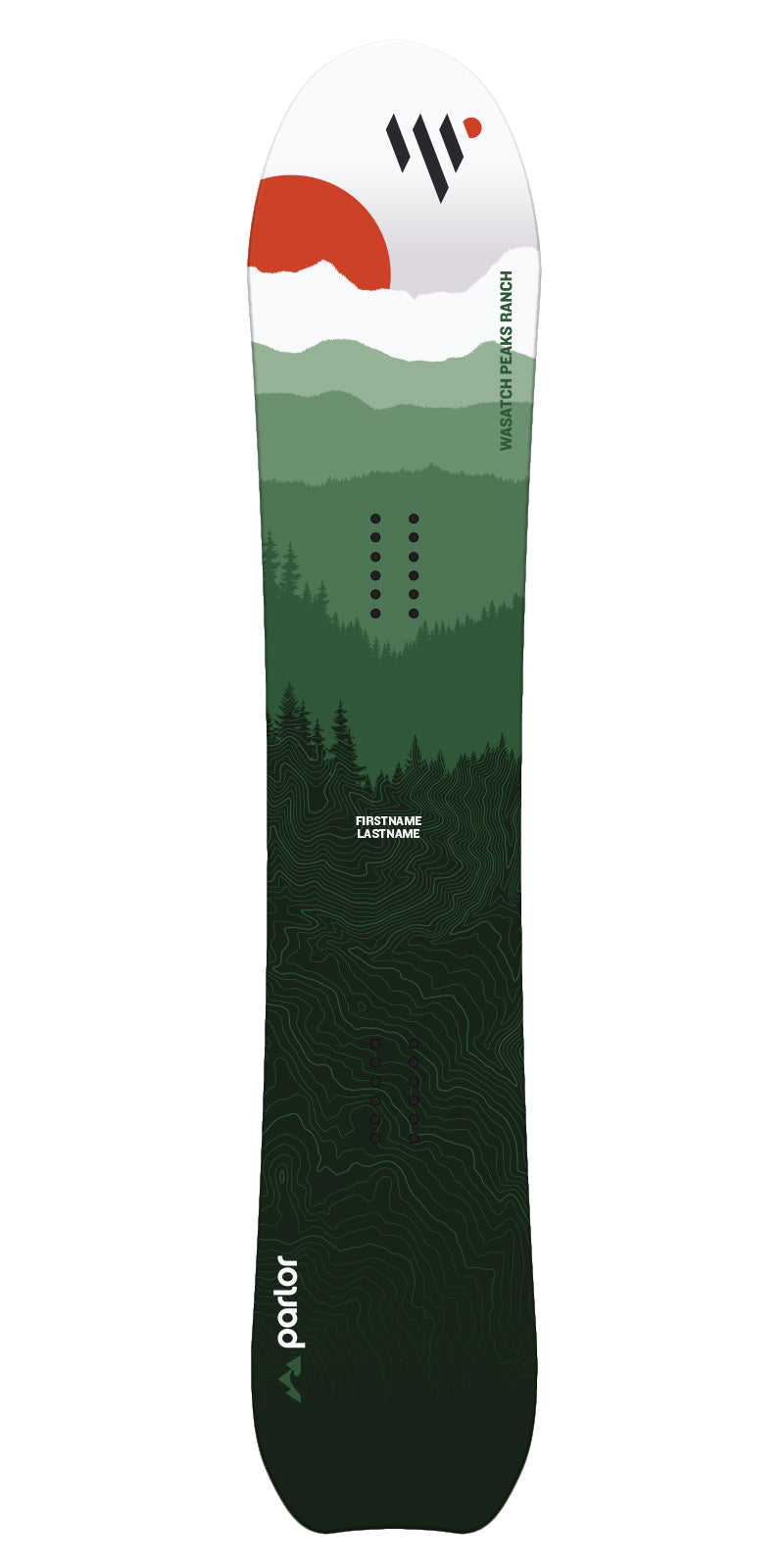 Parlor Snowboards for Wasatch Peaks Ranch