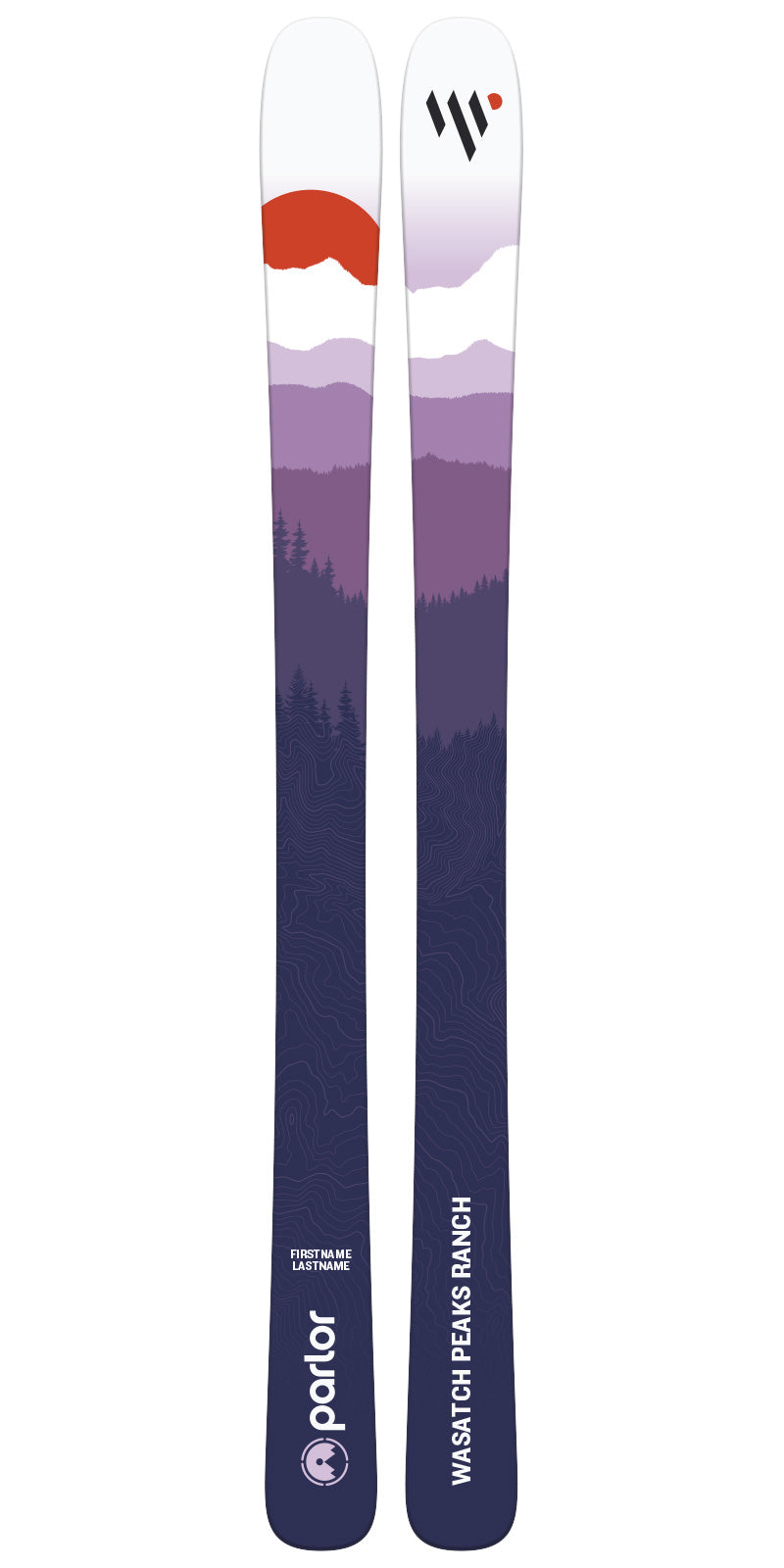 Parlor Skis for Wasatch Peaks Ranch