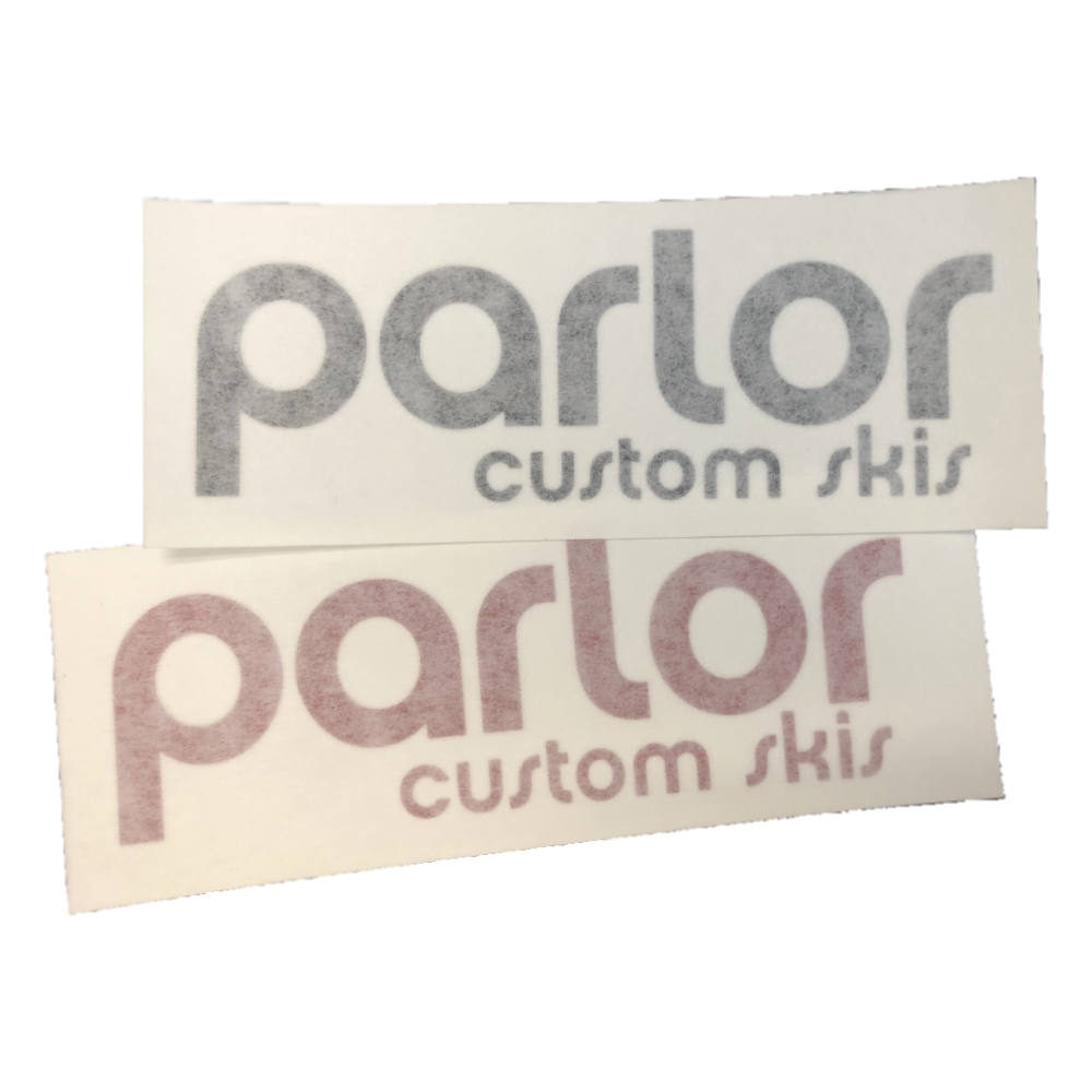 Parlor Ski Stickers
