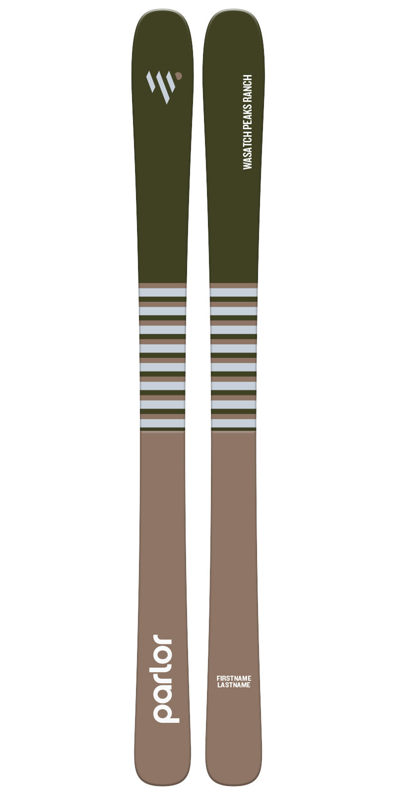 Parlor Skis for Wasatch Peaks Ranch