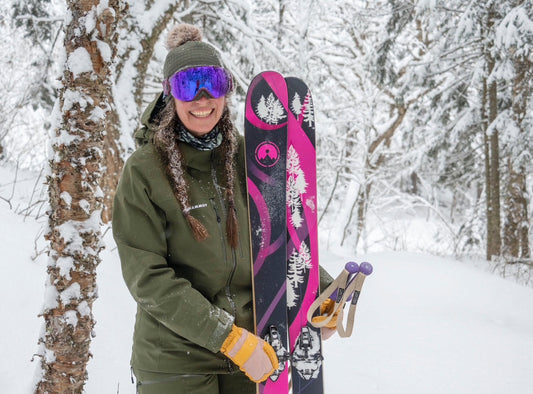 Merisa Sherman knows it's not you. It's the ski.