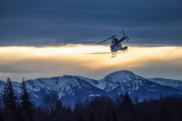 Parlor Takes the Helicopter in BC