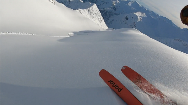 Skiing British Columbia on the Buck Naked Pro with Harrison Buck