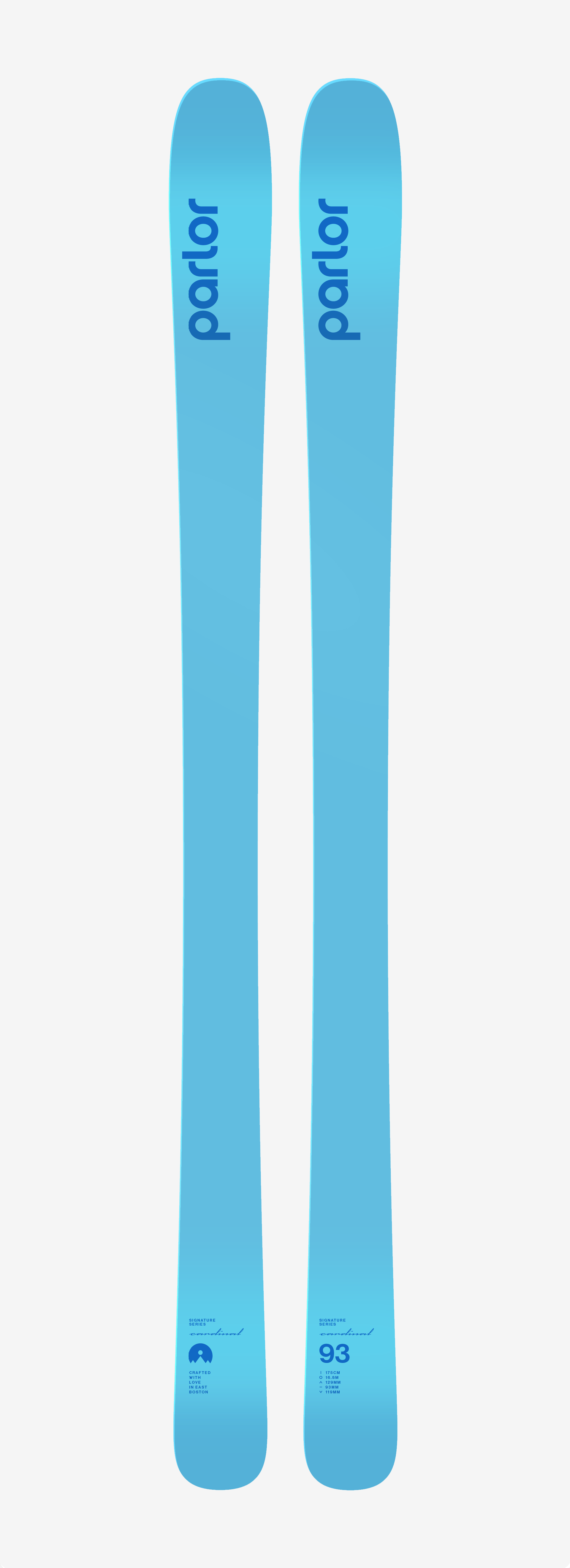 Cardinal 93 – Parlor Skis