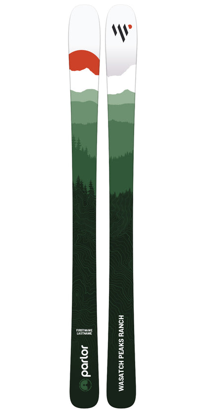 Parlor Skis for Wasatch Peaks Ranch