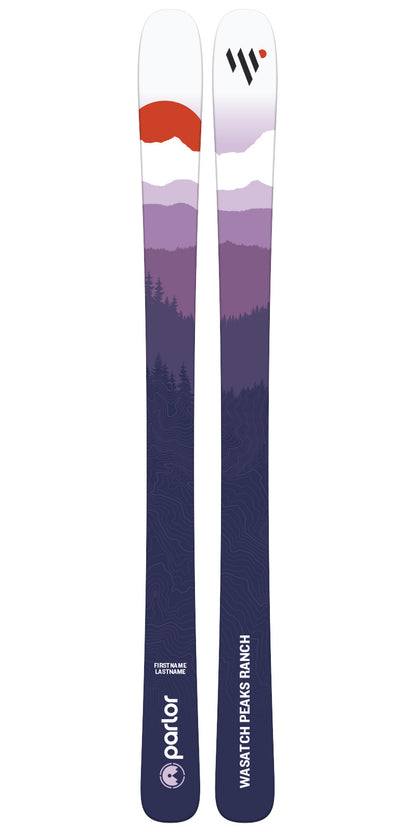 Parlor Skis for Wasatch Peaks Ranch