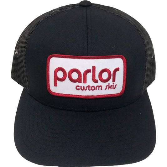 Navy Patch Trucker