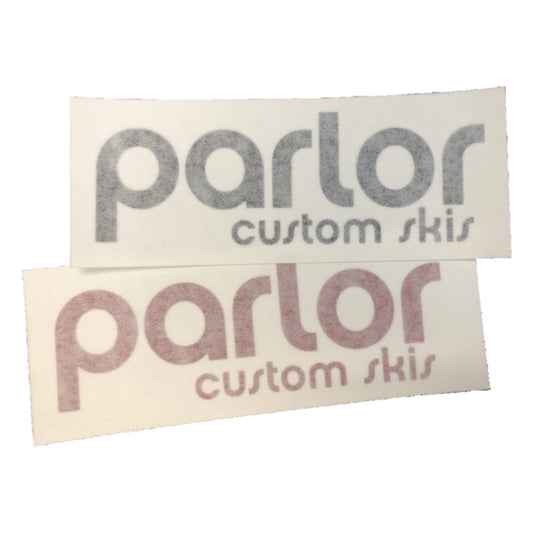 Parlor Ski Stickers