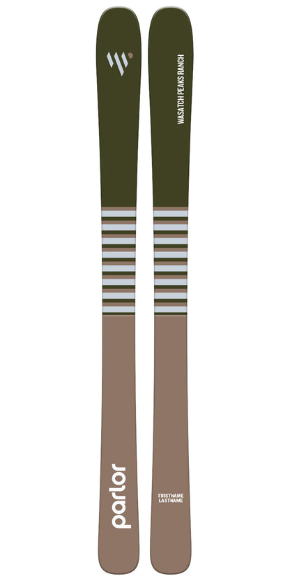 Parlor Skis for Wasatch Peaks Ranch
